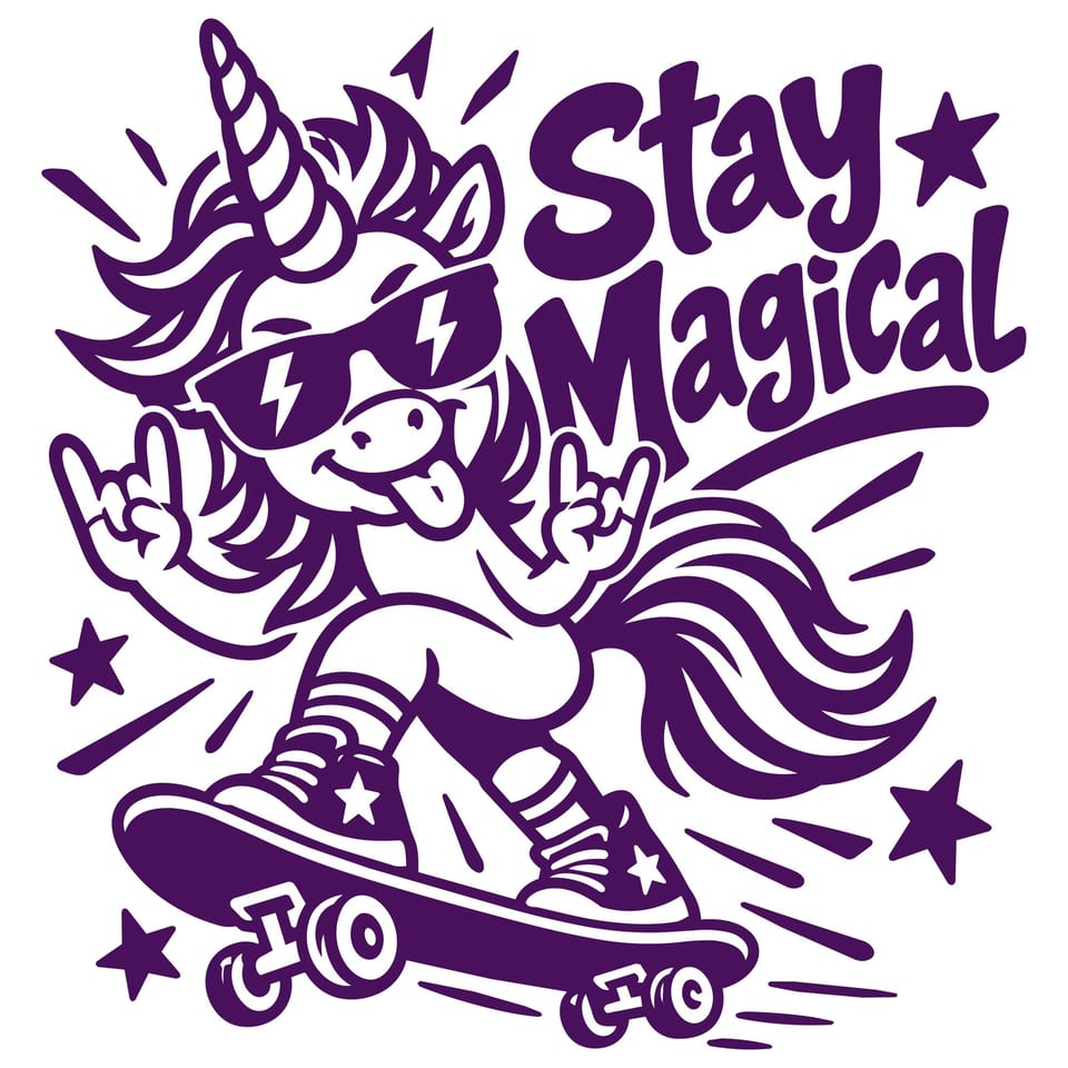Stay Magical — original cut file design by Lauren Farrow